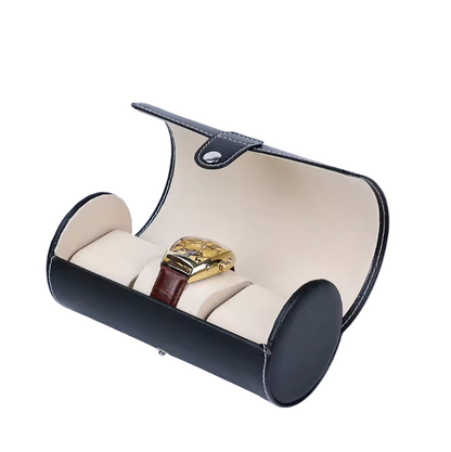 Étui à montres en cuir