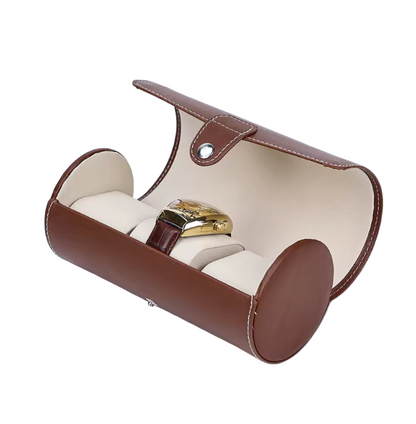 Étui à montres en cuir